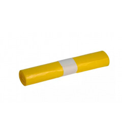 Afvalzak Powersterko 70x110cm Geel T25, doos 25x20 stuks