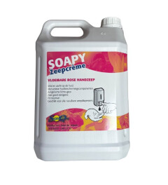 Soapy Zeepcrème Rose, can 5 ltr