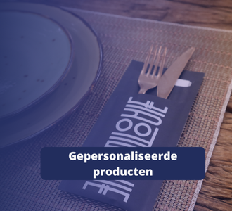 Uw logo op horeca producten?